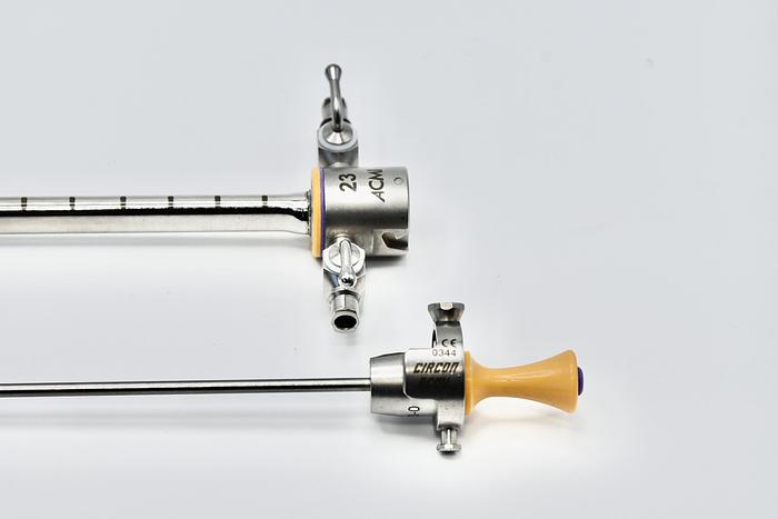 Used Gyrus Circon ACMI E123-S Sheath with Circon E123-O Obturator