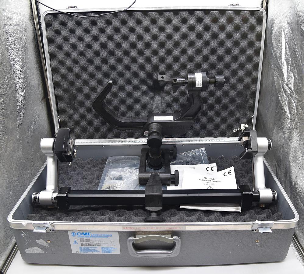 Used INTEGRA Integra Mayfield A2004 / 2000 Radiolucent Headrest System