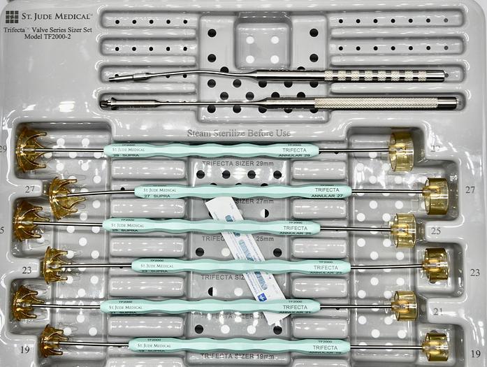 ST. JUDE MEDICAL TF2000-2 TRIFECTA VALVE SERIES SIZER SET
