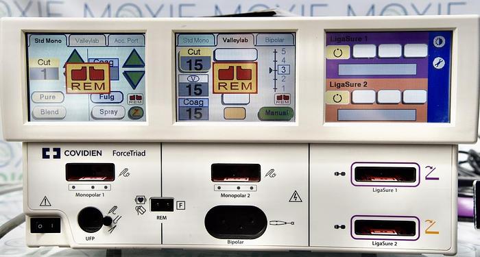 Used Covidien ValleyLab Force Triad v4.0, ForceTriad Electrosurgical Generator Footswitch E6008 and LS0300