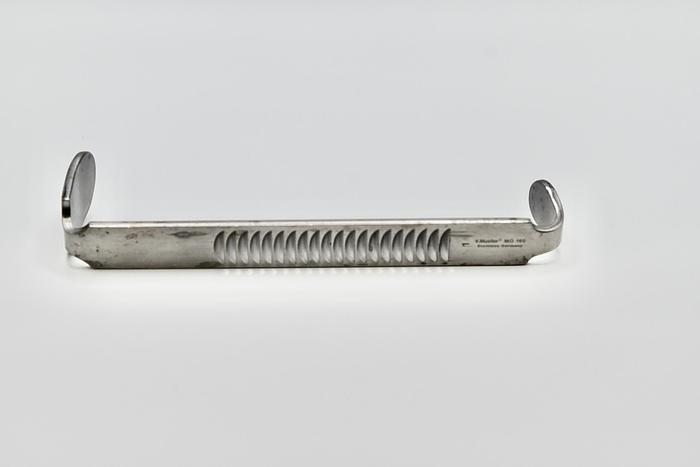 Used V. Mueller MO160 Davis Crow Mouth Gag Tooth Plate Size 1 Stainless Steel