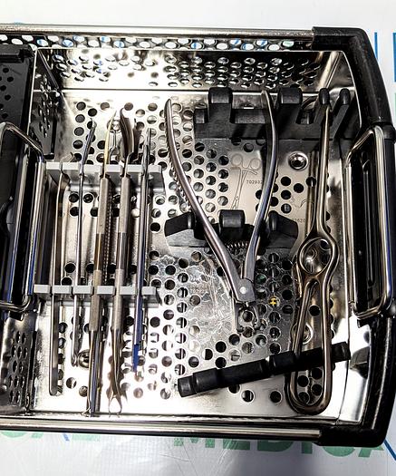 Used STRYKER ANKLE SOLUTIONS INSTRUMENTS, IMPLANTS AND SCREWS