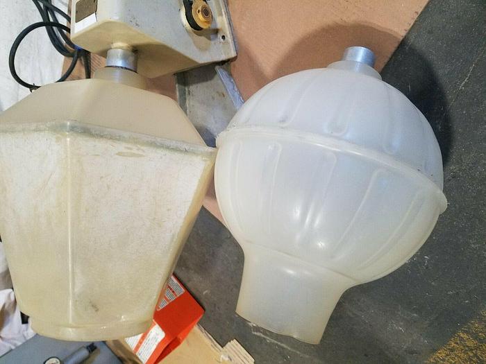 Used Rotary Tumbler Finisher 110V beburr small pieces Polish Smooth Rough Items