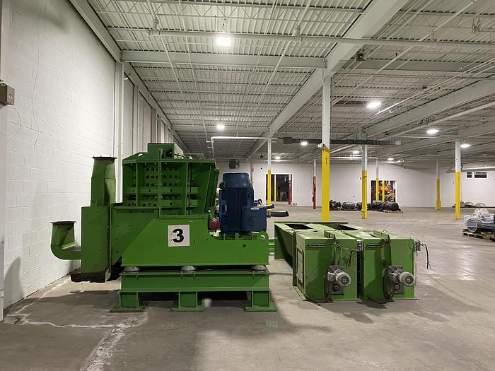 Used 2018 ENGINEERED RECYCLING SYSTEMS (ERS) HAMMER MILL VM-800 RECYCLING SYSTEM