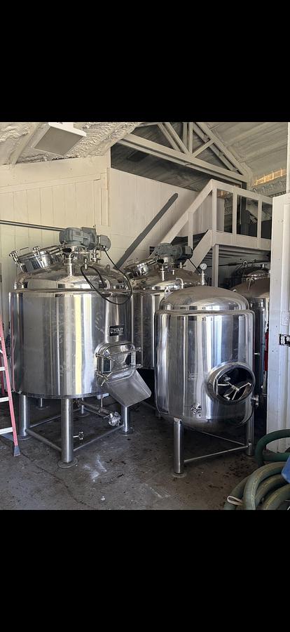 Used Jacketed Ethanol Tanks