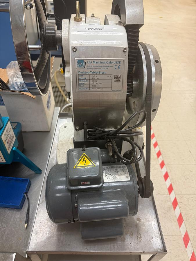 Used LFA TDP-5 Desktop Tablet Press – Compact, Durable, Ready for Production