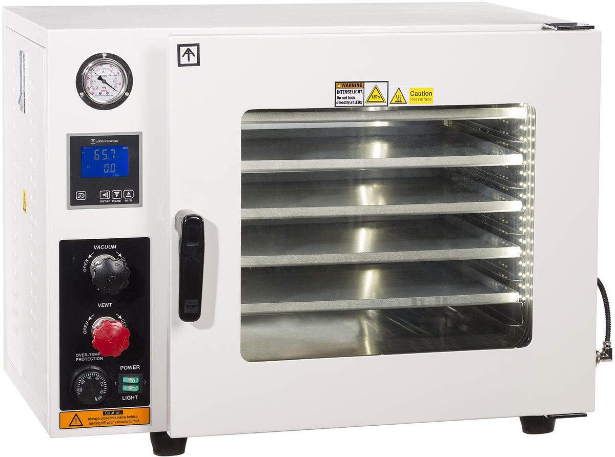 Used Across International Vacuum Oven 1.9 cu. ft, with all the trays