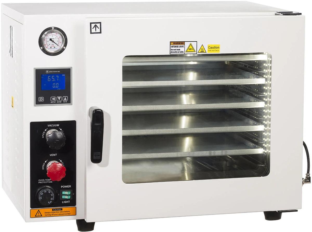 Used Across International Vacuum Oven 1.9 cu. ft, with all the trays