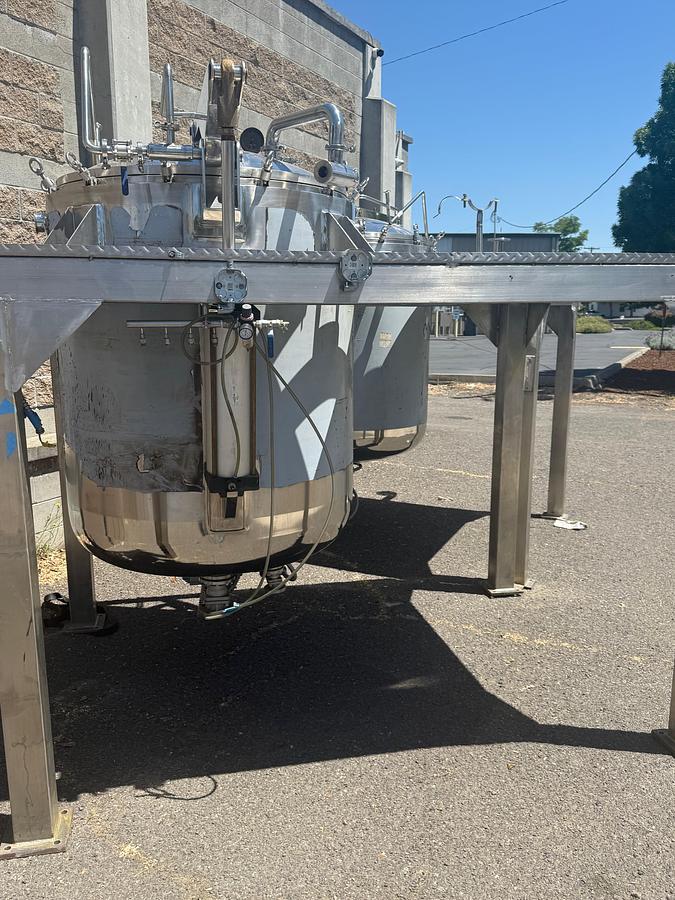 Used Jacketed Ethanol Tanks