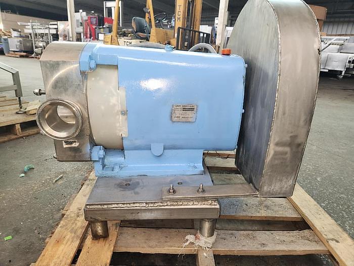Refurbished 4 Inch (Alfa Laval) G&H Stainless Steel Sanitary Positive Displacement Pump