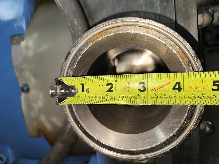 Refurbished 4 Inch (Alfa Laval) G&H Stainless Steel Sanitary Positive Displacement Pump