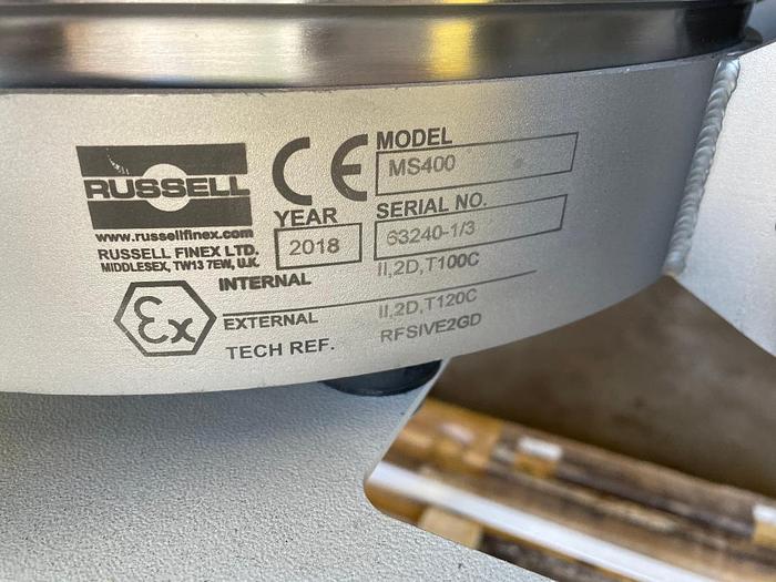 Russell Finex Stainless Steel Screener Model MS400