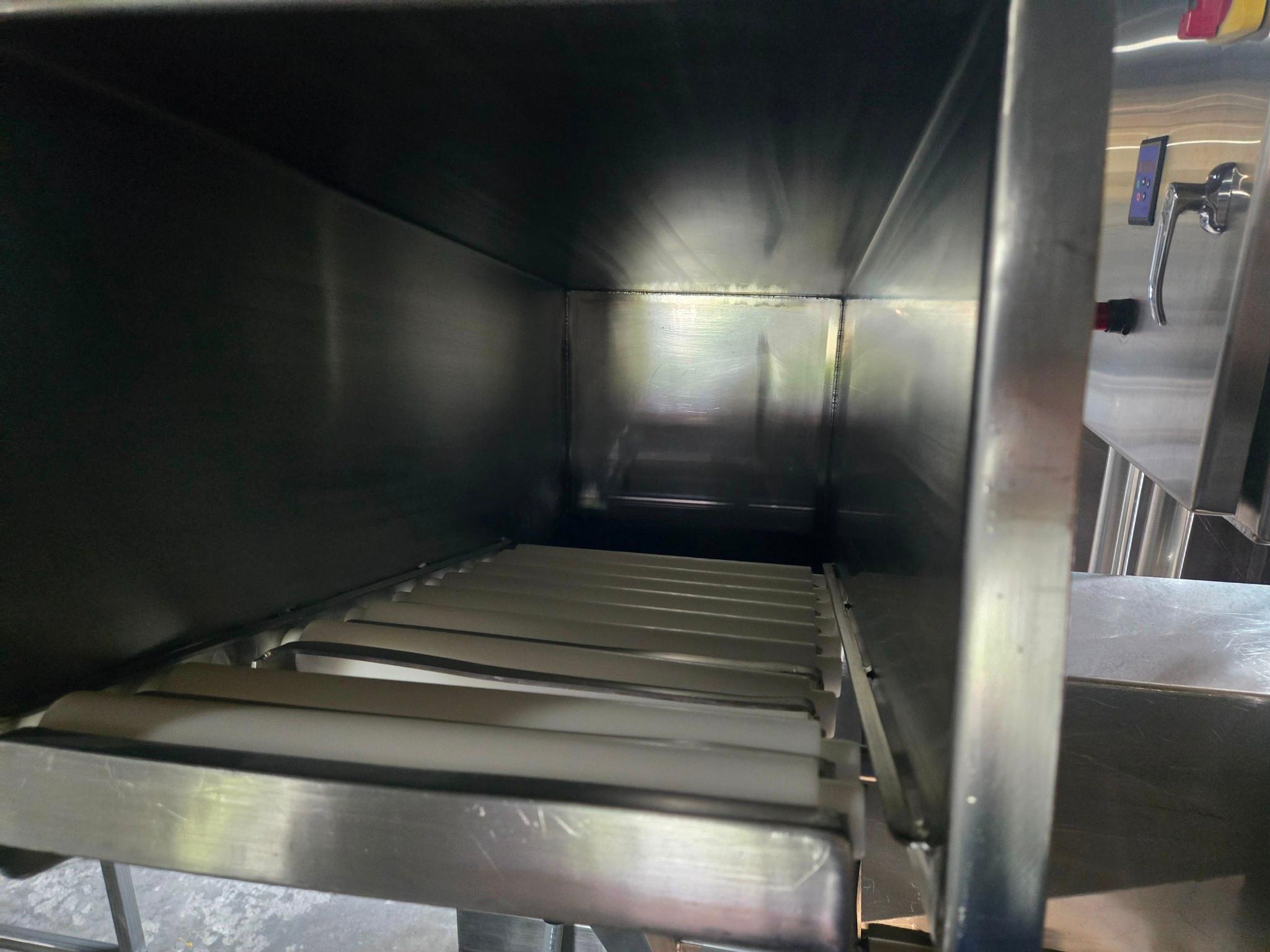 Used Koss Model 8GS Stainless Steel Sanitary Cheese Grinder