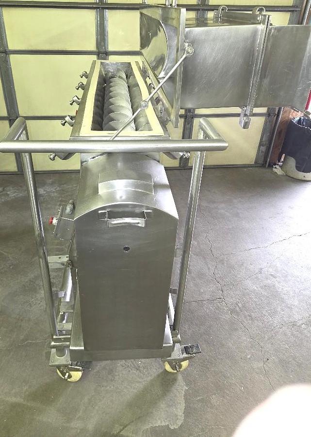 Used Stainless Steel Sanitary Steam Injected Screw Cooker