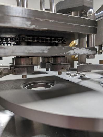 Used Osgood Stainless Steel Sanitary Rotary Cup Filler