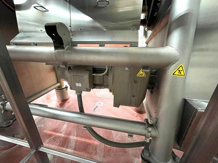 Used AMF 1300 Pound Stainless Steel Triple Roller Bar Mixer