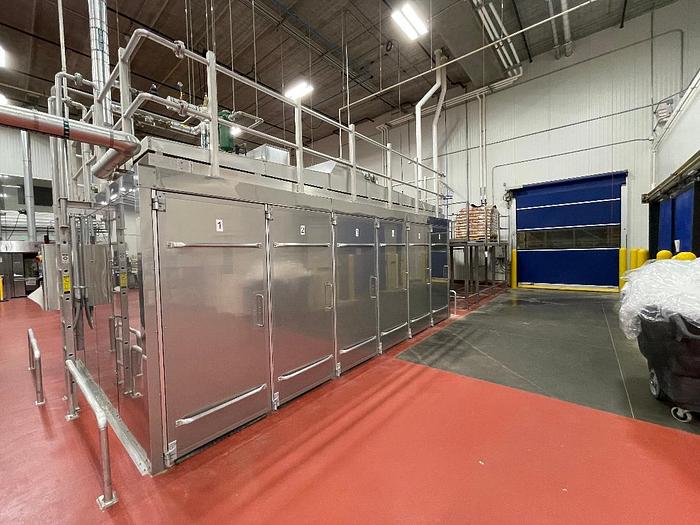 Used Pfening Stainless Steel 6 Door Proofer Walk Through Design