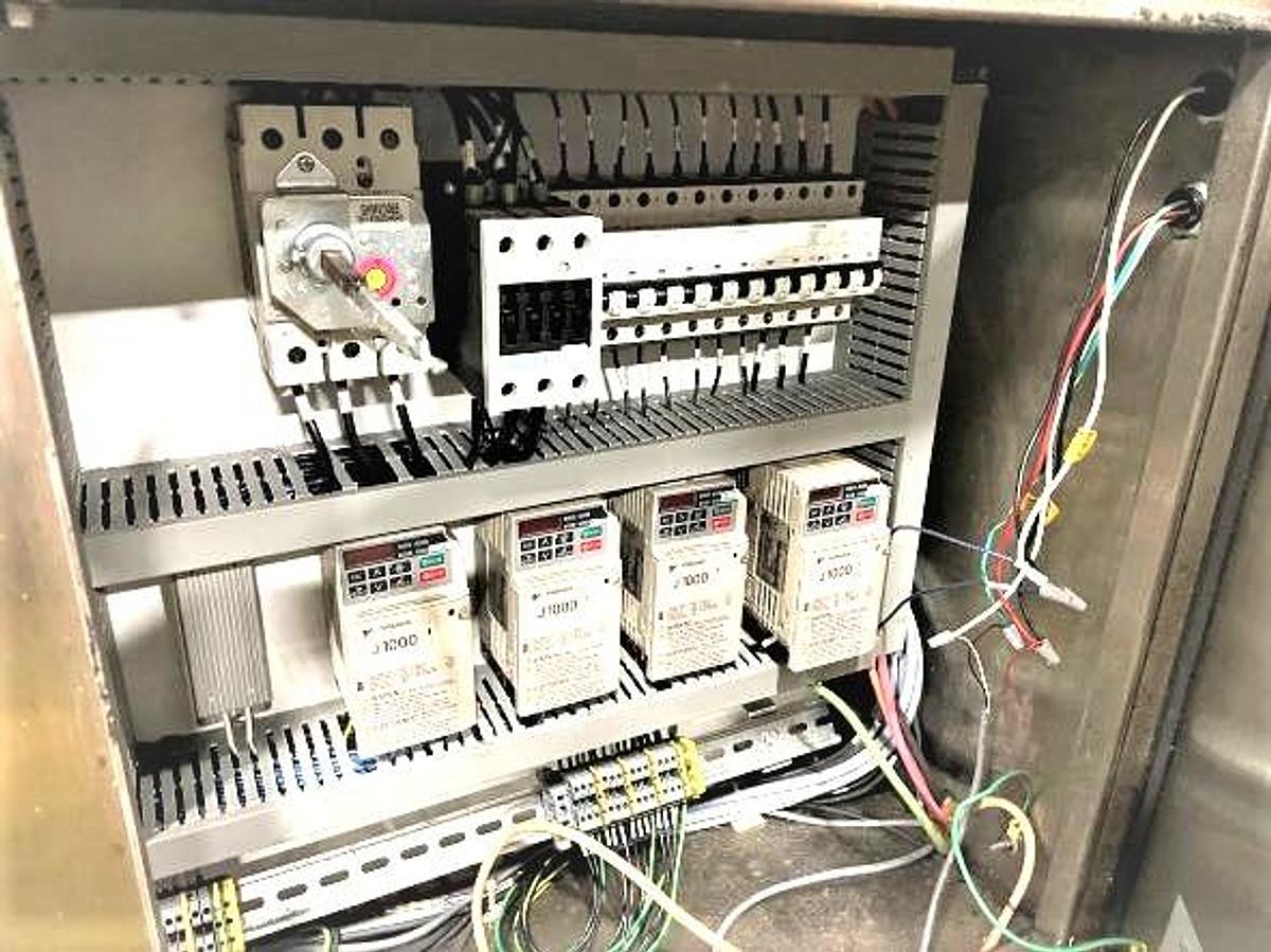 Used Orics Model R50 Rotary Cup/Tub Filler Sealer and Lidder