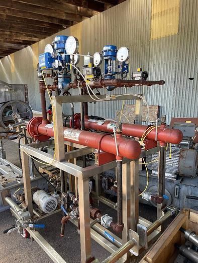 Used Chemetron Twin Tube Votator 6 X 72 Stainless Steel Sanitary