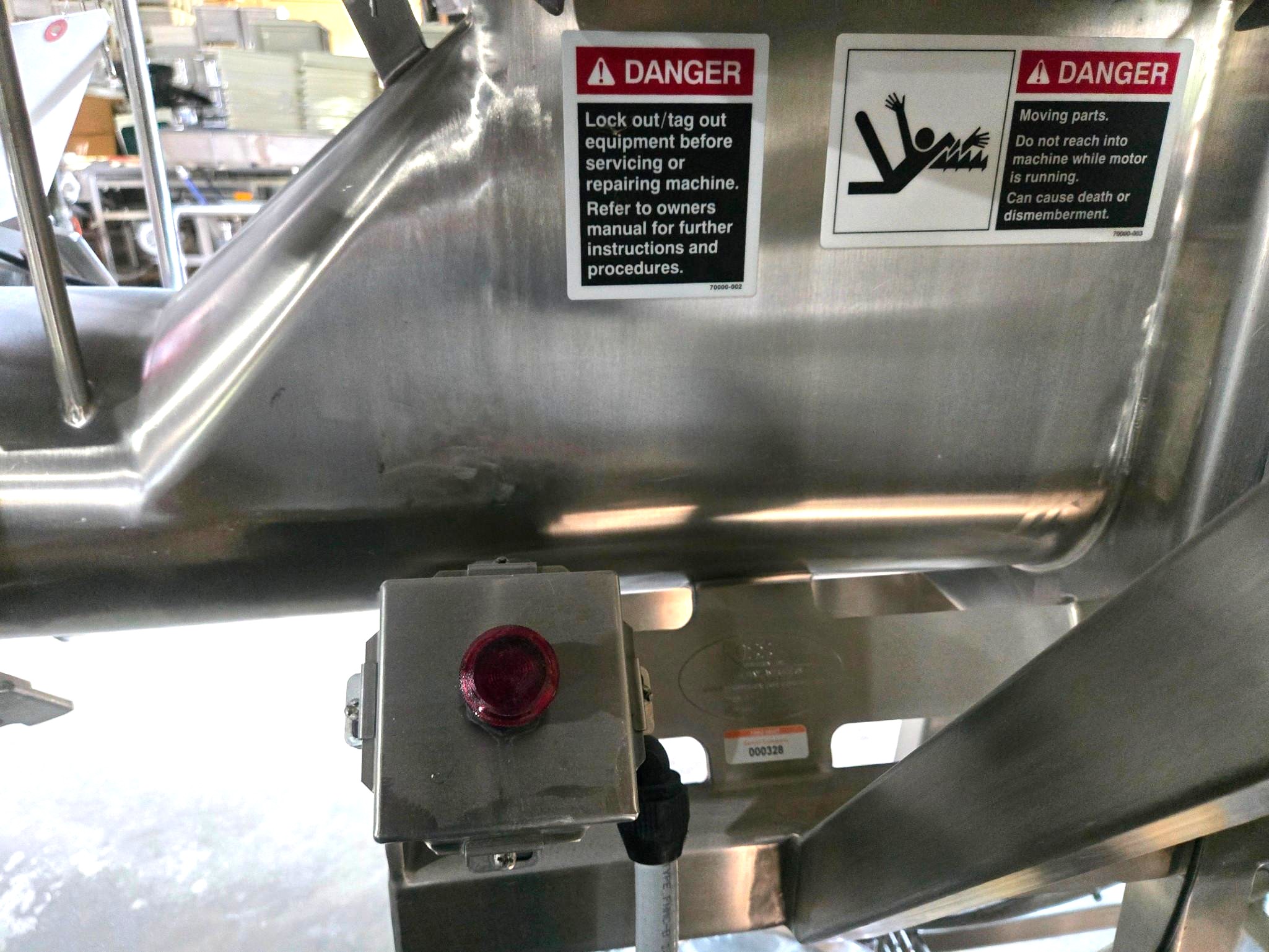 Used Koss Model 8GS Stainless Steel Sanitary Cheese Grinder
