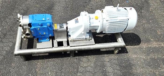 Refurbished Waukesha Refurbished Model 030 Stainless Steel Positive Displacement Pump
