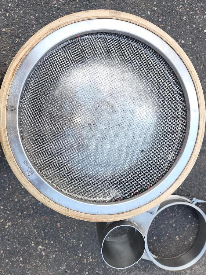 Used 18 Inch Sweco Screener Stainless Steel Double Deck