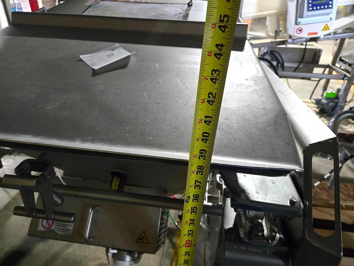 Used MARCHANT SCHMIDT STAINLESS STEEL SANITARY INCLINE SCREW FEEDERS 3 INCH