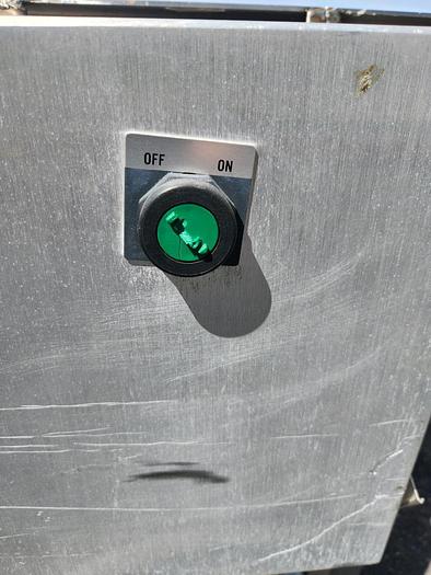 Used CHL Stainless Steel Incline Belt Conveyor 15 Inches X 103 Inches