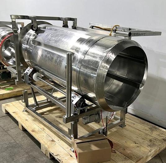 Used Spray Dynamics Stainless Steel Tumble Drum 30 X 64