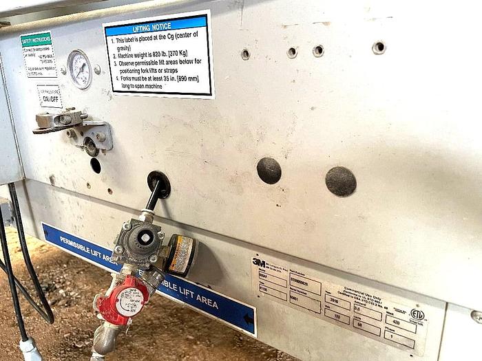 Used 3M Matic 800AF Adjustable Flap Folding Case Sealer w/ AccuGlide 3" Top Tape Head 2016