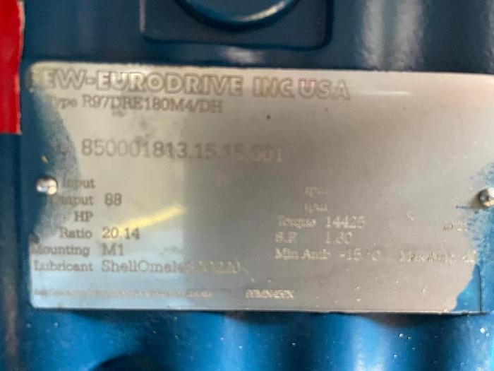 20 HP SEW Eurdrive with Gearbox New