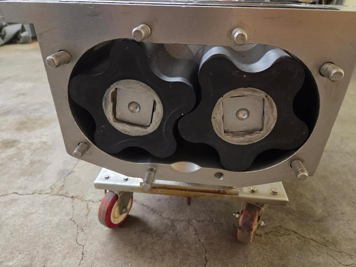 Used APV Crepaco Model R6R Stainless Steel Sanitary Positive Displacement Pump