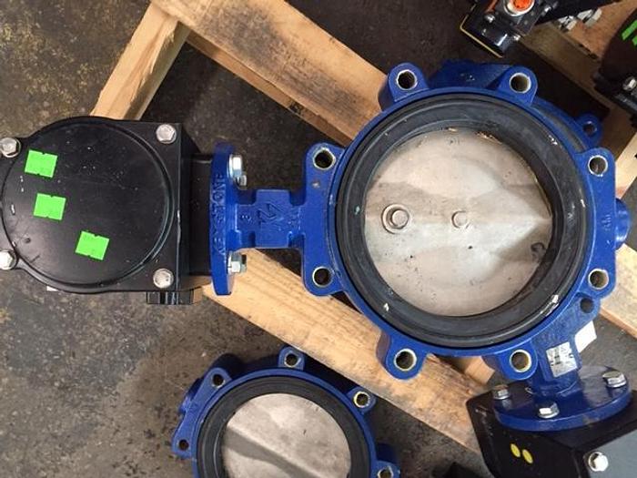 Keystone Butterfly Valves with Morin Actuator Stainless Steel