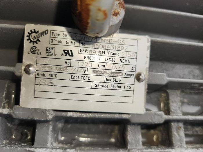 Used Chemetron Twin Tube Votator 6 X 72 Stainless Steel Sanitary