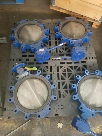 Keystone Butterfly Valves with Morin Actuator Stainless Steel