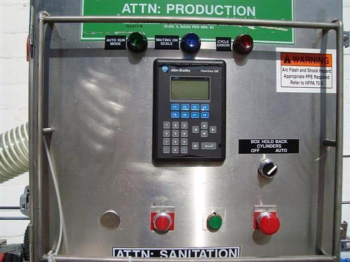 Used Food Process Systems Stainless Steel Sanitary Box Filler