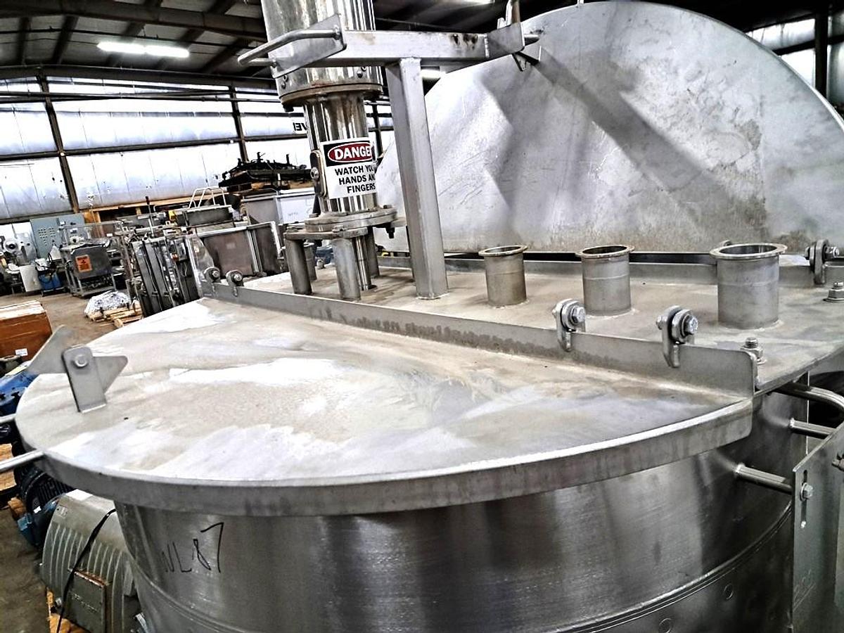 Used A&B Process Systems 200 Gallon Jacketed Blend Tank