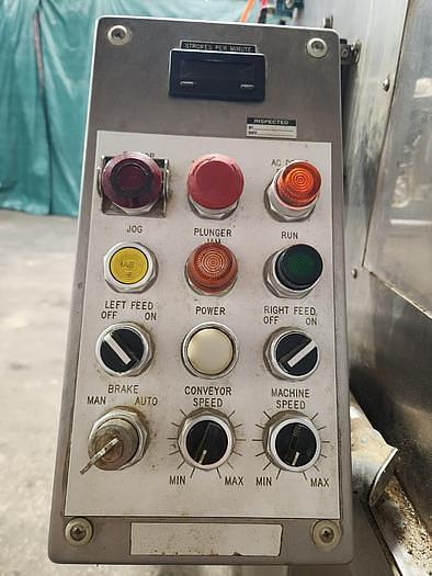 Used Bradman Lake Model XS2-60 Dual Mandrel Carton/Tray Former Stainless Steel