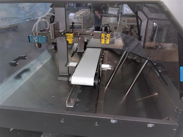 Used Dorner Inspection Conveyor 3 1/2 Inches Wide X 36 Inches Long with Markem 9840 Coder Stainless Steel