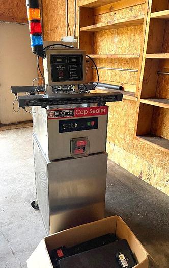 Used Enercon Induction Cap Sealer Model 2KW with Stalled Bottle Detector