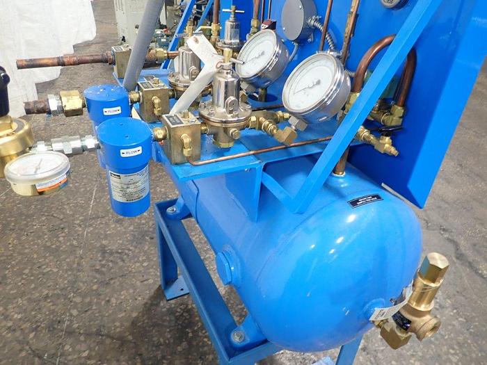 Used Thermco Gas Mixer / Analyzer Model 6105HeN20A1210OF500 Mfg 2018