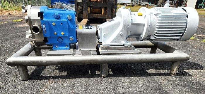 Refurbished Waukesha Refurbished Model 030 Stainless Steel Positive Displacement Pump