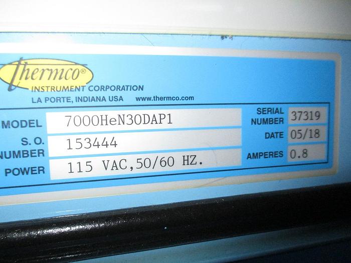 Used Thermco Gas Mixer / Analyzer Model 6105HeN20A1210OF500 Mfg 2018