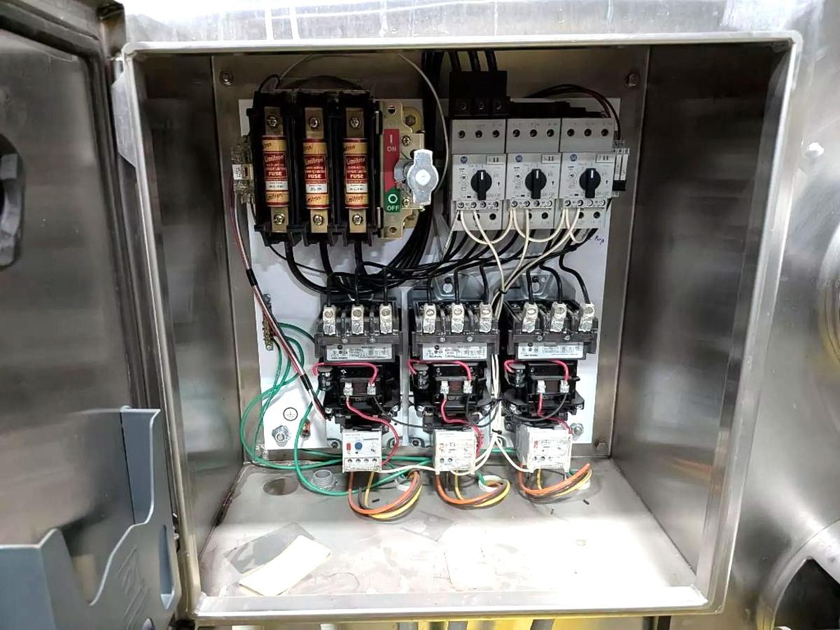 Used Cherry-Burrell Thermutator Model SPL672L Scraped Surface Heat Exchanger (6) Tube Thermutator