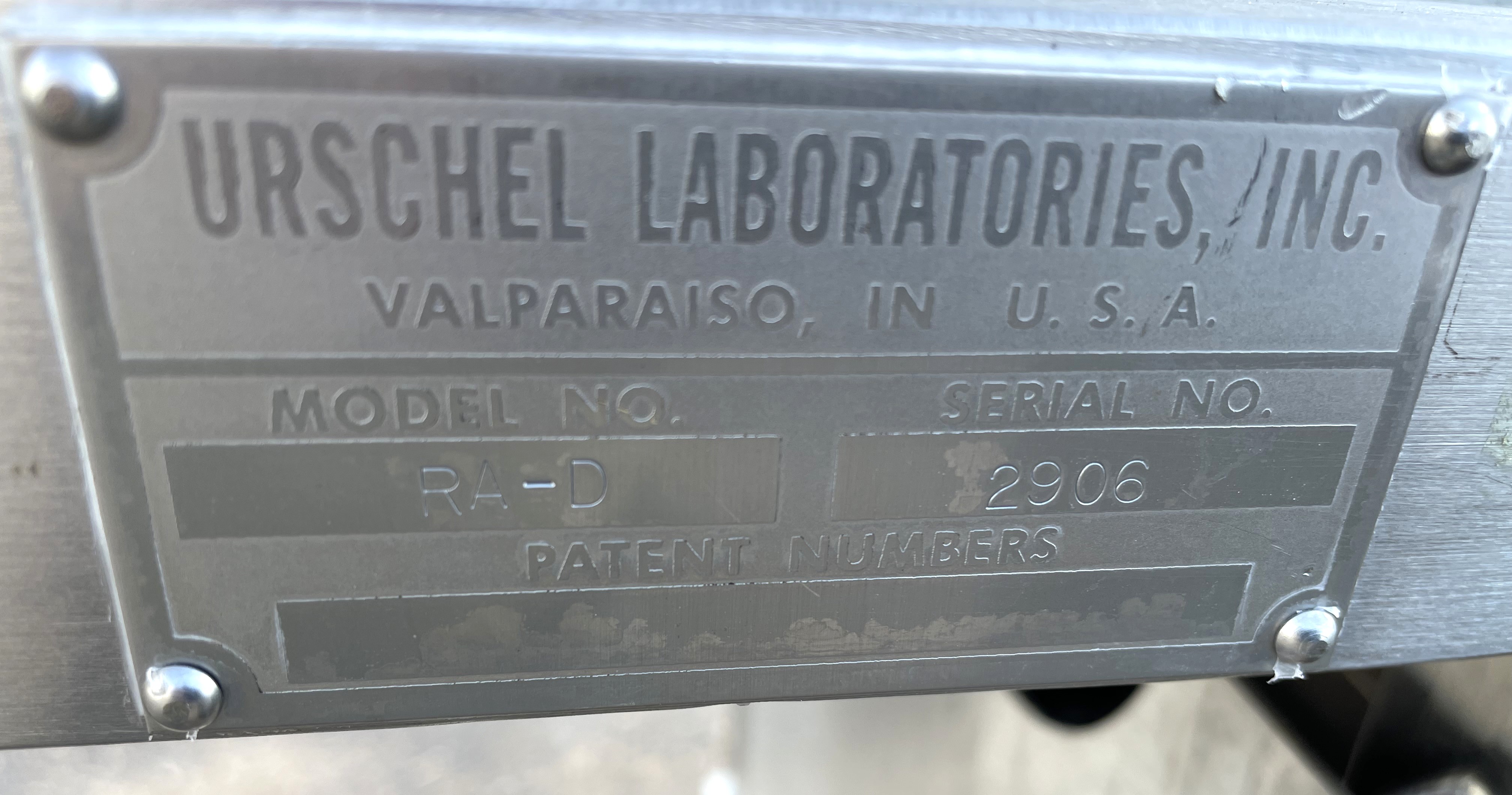 Used Urschel Model RA-D Stainless Steel Sanitary Dicer