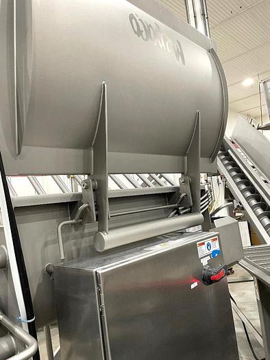 Used Mepaco Stainless Steel Sanitary Dual Shaft Paddle Blender