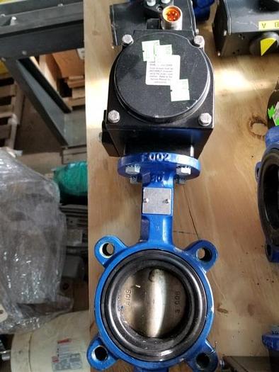 Keystone Butterfly Valves with Morin Actuator Stainless Steel