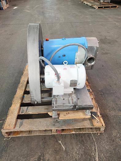 Refurbished 4 Inch (Alfa Laval) G&H Stainless Steel Sanitary Positive Displacement Pump