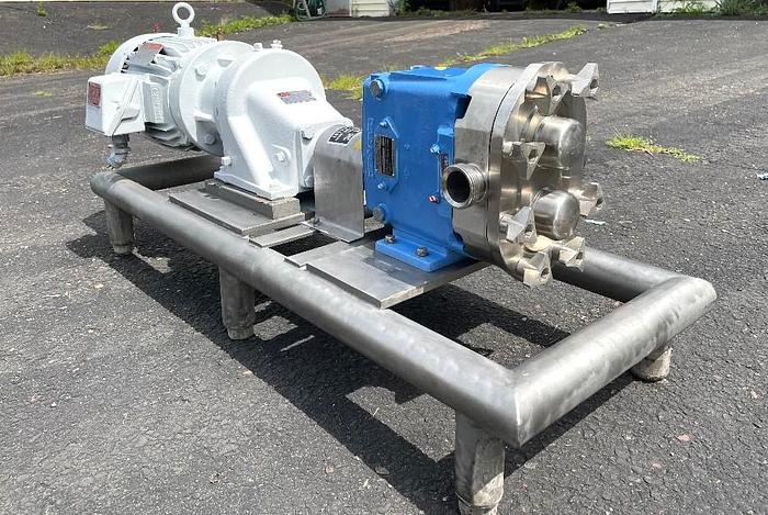 Refurbished Waukesha Refurbished Model 030 Stainless Steel Positive Displacement Pump
