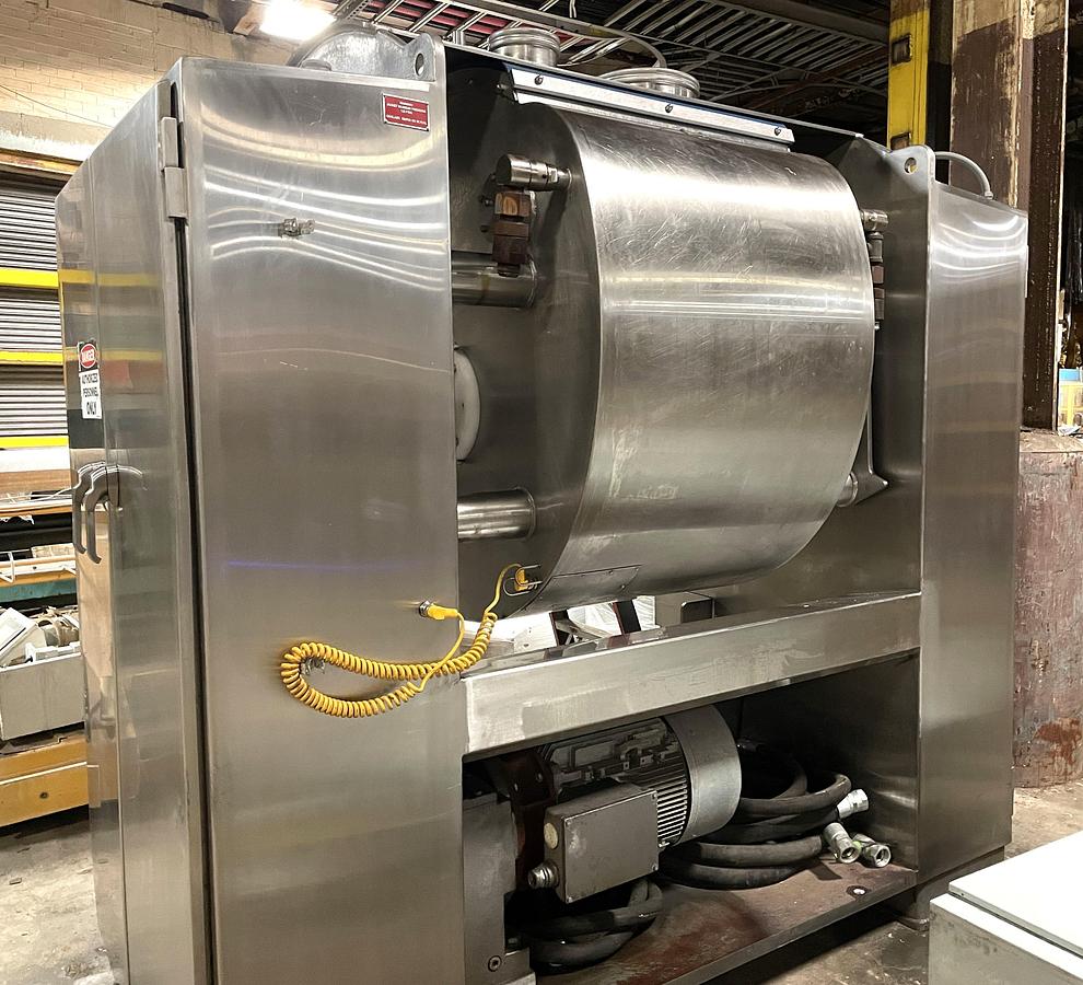 Used Bundy Shaffer Stainless Steel Sanitary Triple Roller Arm Blender